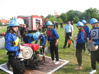 Gminne Zawody Sportowo-Pożarnicze, Moszczanica, 12.07.2015